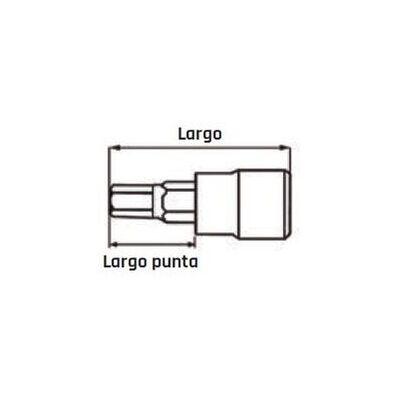 Glas, 1/2, Sechskant, 10mm Tengtools 117450502 Glas, 1/2, Sechskant, 10mm Tengtools 117450502