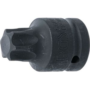 BGS TECHNIC Kraft-Bit-Einsatz Länge 60 mm Antrieb Innenvierkant 20 mm (3/4) T-Profil (für Torx) T100