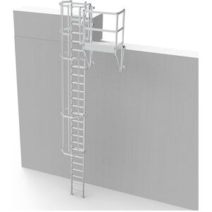 MATISÈRE Ortsfeste Steigleitern - Steighöhe 2.50 à 2.80m - CS28-CPSL100