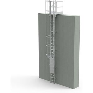 MATISÈRE Ortsfeste Steigleitern - Steighöhe 3.10 bis 3.60m - CS36-CPSH-100-CSPC