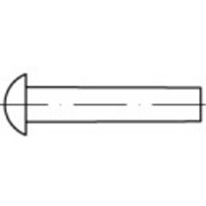 112213 Halbrundniete (ø x l) 7 mm x 60 mm Stahl 100 St. - Toolcraft