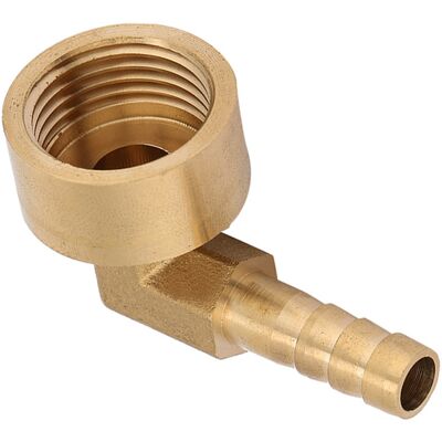 HEAT G1/2 Messing-winkel-schlauchanschlusskupplung Mit Innengewinde (10 Mm) HEAT G1/2 Messing-winkel-schlauchanschlusskupplung Mit Innengewinde (10 Mm)