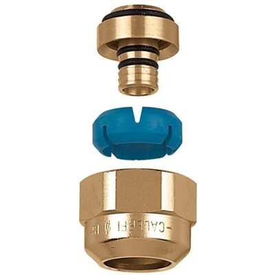 Fitting Mit Selbstanpassendem Durchmesser Für Kunststoffrohre Caleffi 680 12,5÷13 - 18÷20 Fitting Mit Selbstanpassendem Durchmesser Für Kunststoffrohre Caleffi 680 12,5÷13 - 18÷20