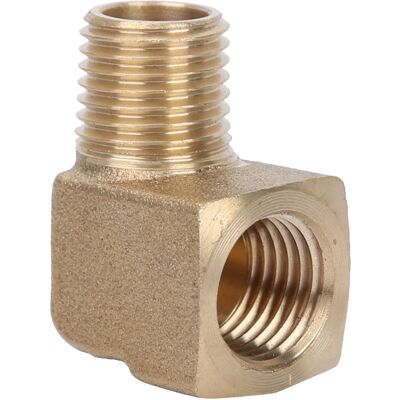 JUTE Npt-standard-messingwinkel Mit Amerikanischem Gewinde, 1/4"-npt-außengewinde Auf Npt-innengewinde JUTE Npt-standard-messingwinkel Mit Amerikanischem Gewinde, 1/4"-npt-außengewinde Auf Npt-innengewinde