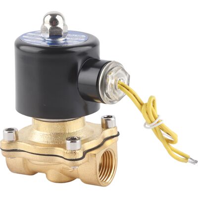 HEAT G1/2 Zoll Messing-magnetventil, Wasserdruck, Stromlos Geschlossen, Direktwirkend, 2w-160-15ac110v HEAT G1/2 Zoll Messing-magnetventil, Wasserdruck, Stromlos Geschlossen, Direktwirkend, 2w-160-15ac110v