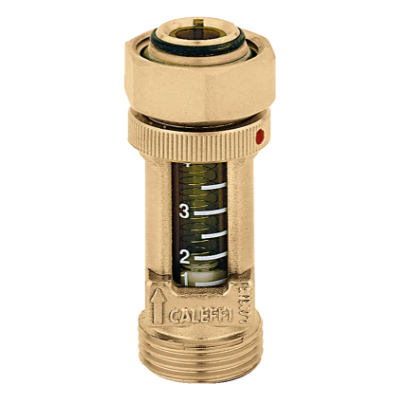 Selbstreinigender Durchflussmesser Caleffi 669050 Messing Selbstreinigender Durchflussmesser Caleffi 669050 Messing