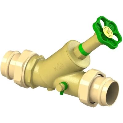 SCHLÖSSER ARMATUREN Js Kfr-ventil, Mit Pressanschluss (außengewinde) Multi, Mit Entleerung, Mit Nicht Steigender Spindel, Dn50, Pressdurchmesser 54mm, Dvgw Geprüft, 0016875400001 SCHLÖSSER ARMATUREN Js Kfr-ventil, Mit Pressanschluss (außengewinde) Multi, Mit Entleerung, Mit Nicht Steigender Spindel, Dn50, Pressdurchmesser 54mm, Dvgw Geprüft, 0016875400001