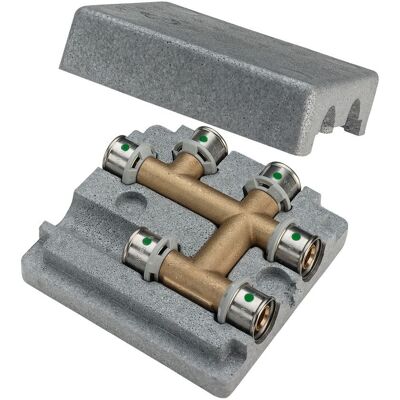 Viega Kreuzungs-t-stück Mit Sc Sanfix P 2149 In 16x16x16mm Messing Viega Kreuzungs-t-stück Mit Sc Sanfix P 2149 In 16x16x16mm Messing