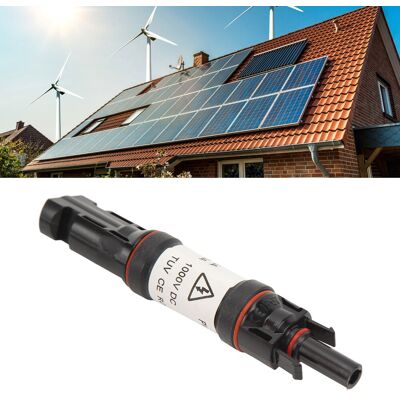 JUTE Wasserdichter Stecker/buchse 1000 V 20 A Mit Sicherung, Anschluss Für Photovoltaikdiode, Kompatibel Mit Mc4-sperrdiode JUTE Wasserdichter Stecker/buchse 1000 V 20 A Mit Sicherung, Anschluss Für Photovoltaikdiode, Kompatibel Mit Mc4-sperrdiode