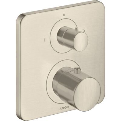 HANS-GROHE Axor Citterio M Thermostat - Brushed Nickel - Wandmontage HANS-GROHE Axor Citterio M Thermostat - Brushed Nickel - Wandmontage