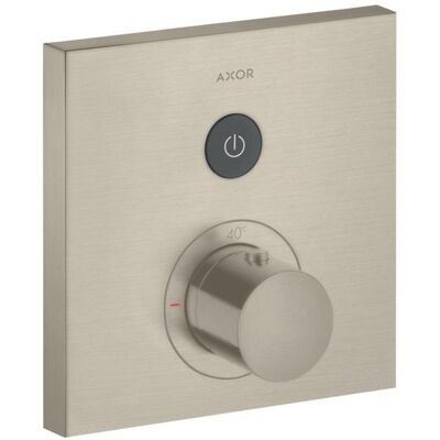 Hansgrohe Axor Starck ShowerThermostat - Nickel gebürstet - Duschart Hansgrohe Axor Starck ShowerThermostat - Nickel gebürstet - Duschart