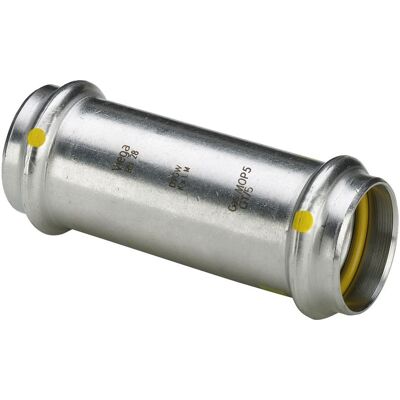 Schiebemuffe M. Sc Sanpress Inox G 0215.5 Für Gas In 35mm Edelstahl - Viega Schiebemuffe M. Sc Sanpress Inox G 0215.5 Für Gas In 35mm Edelstahl - Viega