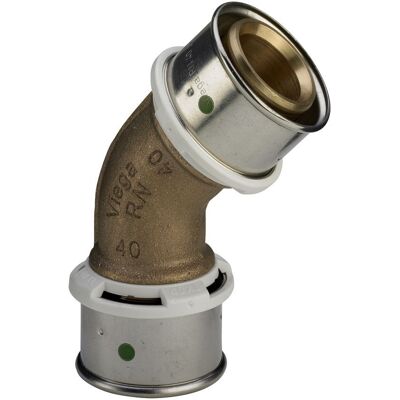 Winkelkupplung Mit Sc Sanfix P 2126 In 40mm Rotguss - Viega Winkelkupplung Mit Sc Sanfix P 2126 In 40mm Rotguss - Viega