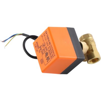 HEAT 12–24 V Dc 2-wege-kugelhahn Aus Messing Mit 3-adrigem Motorantrieb, Elektrisch, Dn32 G1-1/4" HEAT 12–24 V Dc 2-wege-kugelhahn Aus Messing Mit 3-adrigem Motorantrieb, Elektrisch, Dn32 G1-1/4"