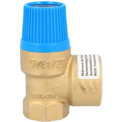 OEM Membran Sicherheitsventil Überdruckventil 1/2 Zoll - Wasser 8 Bar OEM Membran Sicherheitsventil Überdruckventil 1/2 Zoll - Wasser 8 Bar