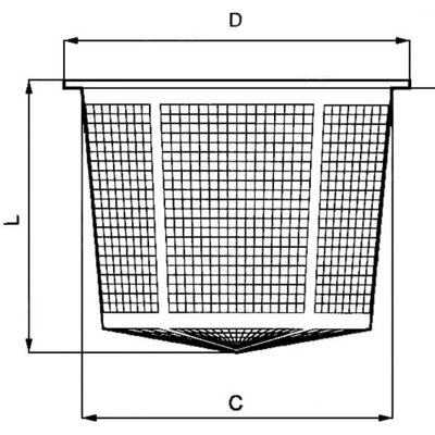 Korbfilter D.140 X 203 Arag 300140 Korbfilter D.140 X 203 Arag 300140