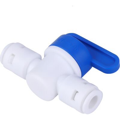 HEAT 3 Stück G1/4 Rohrverschraubung Kugelhahn Pe-rohr Wasserschlauchverbinder Schalter Für Entwässerungssystem HEAT 3 Stück G1/4 Rohrverschraubung Kugelhahn Pe-rohr Wasserschlauchverbinder Schalter Für Entwässerungssystem
