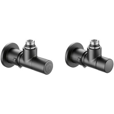 Caleffi - Modell 400103 Thermostatventile für Heizkörper & Handtuchhalter, Schwarz Matt Caleffi - Modell 400103 Thermostatventile für Heizkörper & Handtuchhalter, Schwarz Matt