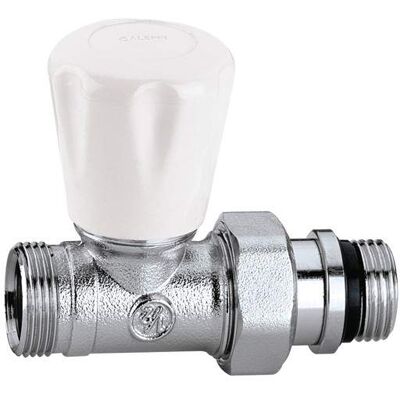 Caleffi Chrom Manuelle Heizkörperventil - 1/2" für Kupfer- und Kunststoffrohre Caleffi Chrom Manuelle Heizkörperventil - 1/2" für Kupfer- und Kunststoffrohre