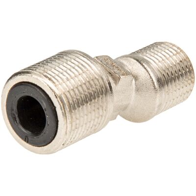 Tecuro - S-anschluss (schallreduziert) Für Wandarmaturen 3/4 X 1/2 Zoll, Messing Vernickelt Tecuro - S-anschluss (schallreduziert) Für Wandarmaturen 3/4 X 1/2 Zoll, Messing Vernickelt