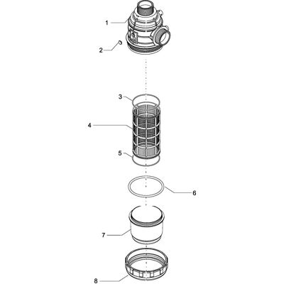 Saugfilter 1 1/4" 100-160 L/mi Arag 3142053 Saugfilter 1 1/4" 100-160 L/mi Arag 3142053