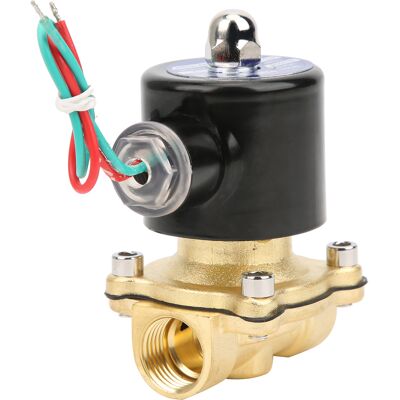 HEAT G1/2 Zoll Messing-magnetventil, Wasserdruck, Stromlos Geschlossen, Direktwirkend, 2w-160-15ac380v HEAT G1/2 Zoll Messing-magnetventil, Wasserdruck, Stromlos Geschlossen, Direktwirkend, 2w-160-15ac380v