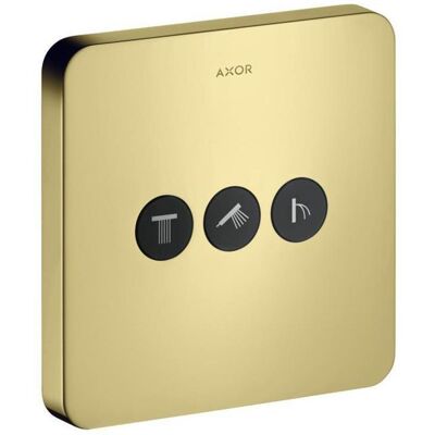 Hansgrohe Axor Starck Showerselect Ventil - 3 Verbraucher - Polished Gold Hansgrohe Axor Starck Showerselect Ventil - 3 Verbraucher - Polished Gold