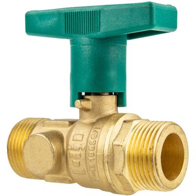Hermann Schmidt - Uniwater Trinkwasser-kugelhahn Mit Iso-t-griff Beids. Außengewinde G 1 1/2 Zoll (dn 32) Typ 1443 Hermann Schmidt - Uniwater Trinkwasser-kugelhahn Mit Iso-t-griff Beids. Außengewinde G 1 1/2 Zoll (dn 32) Typ 1443