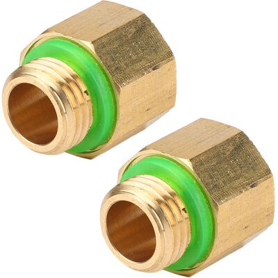 HEAT Reduzieradapter Für Hochdrucksprühgeräte (2 Stück): G3/8 Innengewinde Auf G1/4 Außengewinde. Adapter Für Pflanzenschutzsprühgeräte. HEAT Reduzieradapter Für Hochdrucksprühgeräte (2 Stück): G3/8 Innengewinde Auf G1/4 Außengewinde. Adapter Für Pflanzenschutzsprühgeräte.