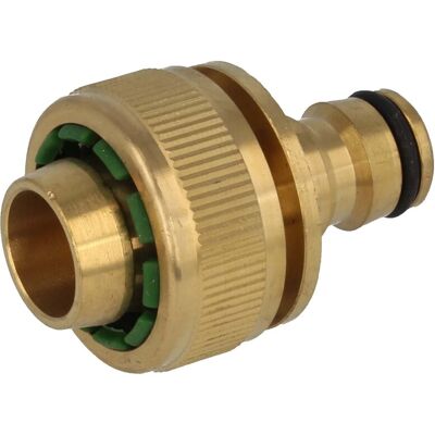 Tecuro - Schlauchanschluss Mit Stecker Für Schlauch 3/4 Zoll (ø 19 Mm) Ms-stecksystem Tecuro - Schlauchanschluss Mit Stecker Für Schlauch 3/4 Zoll (ø 19 Mm) Ms-stecksystem