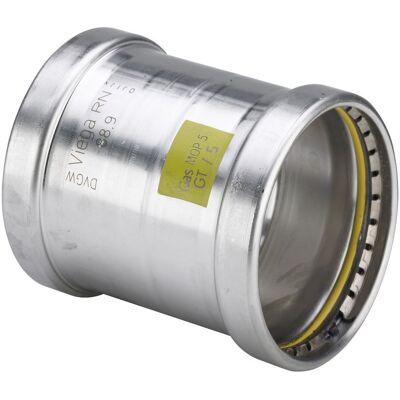 Viega Sanpress Inox G Xl-schiebemuffe, D 64,0mm Stahl Nichtrostend Modell 0215.5xl, 578589 Viega Sanpress Inox G Xl-schiebemuffe, D 64,0mm Stahl Nichtrostend Modell 0215.5xl, 578589