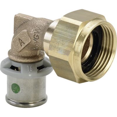 Viega - Pressfitting Sanfix P 2155 Winkelverschraubung 16mm X 1/2' Viega - Pressfitting Sanfix P 2155 Winkelverschraubung 16mm X 1/2'