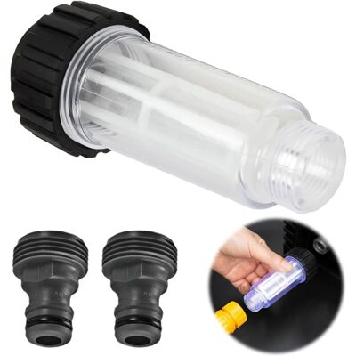 OEM Wasserfilter Für Hochdruckreiniger, 3/4"-anschluss Mit 2 Steckverschraubungen, Sandfilter Für Wasserpumpe, Kompatibel Mit Kärcher K2-k7 Für Gartenpumpen. OEM Wasserfilter Für Hochdruckreiniger, 3/4"-anschluss Mit 2 Steckverschraubungen, Sandfilter Für Wasserpumpe, Kompatibel Mit Kärcher K2-k7 Für Gartenpumpen.