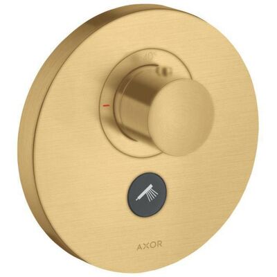 Hansgrohe Axor Starck ShowerSelect Thermostat - Brushed Gold - Highflow - Duschthermostat Hansgrohe Axor Starck ShowerSelect Thermostat - Brushed Gold - Highflow - Duschthermostat
