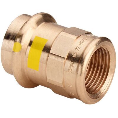 Bergangsstück Mit Sc Profipress G 2612 Für Gas In 12mm X Rp3/8 Rotguss - Viega Bergangsstück Mit Sc Profipress G 2612 Für Gas In 12mm X Rp3/8 Rotguss - Viega