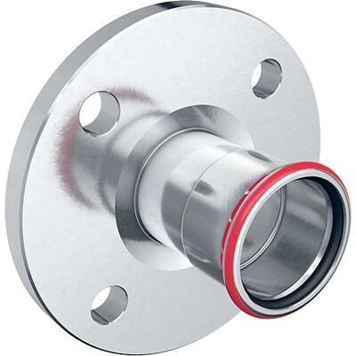 GEBERIT Fz 108mm Rohrverbindung - Übergangsflansch GEBERIT Fz 108mm Rohrverbindung - Übergangsflansch