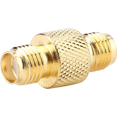 JUTE 2 Sma-kk-koaxial-durchgangslochstecker Aus Vergoldetem Kupfer, Außengewinde Auf Innengewinde JUTE 2 Sma-kk-koaxial-durchgangslochstecker Aus Vergoldetem Kupfer, Außengewinde Auf Innengewinde