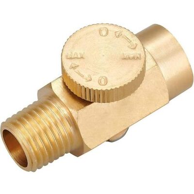 OEM 1/4" Npt Außengewinde X 1/4" Npt Innengewinde Inline-messing-luftdurchflussregelventil-anschlussstück Für Luftkompressor-druckregler OEM 1/4" Npt Außengewinde X 1/4" Npt Innengewinde Inline-messing-luftdurchflussregelventil-anschlussstück Für Luftkompressor-druckregler