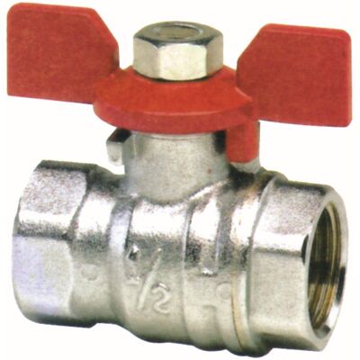FPLUS Mibricotienda Messing Kugelhahn - Hembra-Hembra 1/2" - 40 bar FPLUS Mibricotienda Messing Kugelhahn - Hembra-Hembra 1/2" - 40 bar