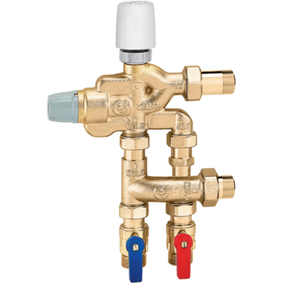 Kompaktes Gerät Zur Temperaturregelung Und Thermischen Desinfektion, Ohne Elektrothermische Steuerung. Caleffi 600501 3/4"m Kompaktes Gerät Zur Temperaturregelung Und Thermischen Desinfektion, Ohne Elektrothermische Steuerung. Caleffi 600501 3/4"m