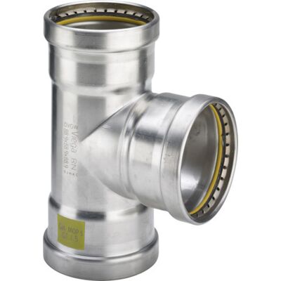 T-stück Sanpress Inox G Xl 0218xl In 76,1mm Edelstahl - Viega T-stück Sanpress Inox G Xl 0218xl In 76,1mm Edelstahl - Viega
