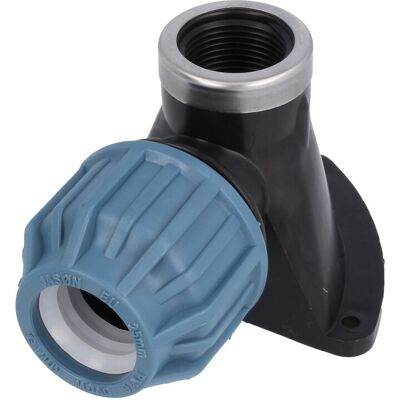 Jason - Pp-klemm-wandscheibe Ø 25 Mm X 3/4 Zoll Ig - Dvgw Zugelassen Jason - Pp-klemm-wandscheibe Ø 25 Mm X 3/4 Zoll Ig - Dvgw Zugelassen