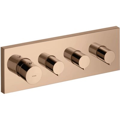 HANS-GROHE Axor Starck Thermostatmodul - Polished Red Gold - ShowerCollection HANS-GROHE Axor Starck Thermostatmodul - Polished Red Gold - ShowerCollection