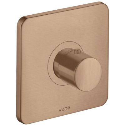 Hansgrohe Citterio M Thermostat - Brushed Red Gold - Wandmontage Hansgrohe Citterio M Thermostat - Brushed Red Gold - Wandmontage
