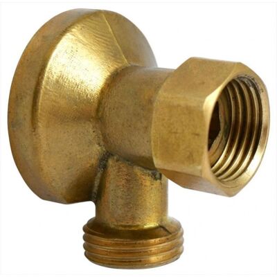 Marke Modell - 1/2" Wand Männlich-Weiblich Winkel - Sanitär Zubehör Marke Modell - 1/2" Wand Männlich-Weiblich Winkel - Sanitär Zubehör