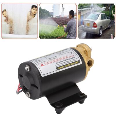 JUTE Elektrische Zahnradölpumpe Mit Thermoschutz Für Dieselmotoren, Schmierölpumpe, Wasserpumpe, 24-v-pumpenkopf Aus Messing JUTE Elektrische Zahnradölpumpe Mit Thermoschutz Für Dieselmotoren, Schmierölpumpe, Wasserpumpe, 24-v-pumpenkopf Aus Messing