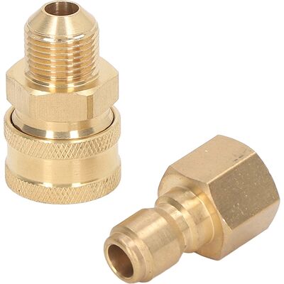HEAT 5000 Psi Hochdruckreiniger-anschlüsse, Waschmaschinen-schlauchadapter, M18x1,5 Mm Innengewinde-stecker, M18x1,5 Mm Außengewinde-buchse HEAT 5000 Psi Hochdruckreiniger-anschlüsse, Waschmaschinen-schlauchadapter, M18x1,5 Mm Innengewinde-stecker, M18x1,5 Mm Außengewinde-buchse