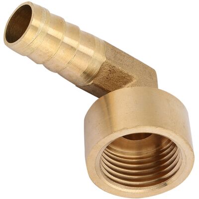 HEAT G1/2 Messing-winkel-schlauchanschlusskupplung Mit Innengewinde (12 Mm) HEAT G1/2 Messing-winkel-schlauchanschlusskupplung Mit Innengewinde (12 Mm)