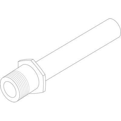 Bosch Tauchhülse 1/2x120 Ni Everp, 7735501551 Bosch Tauchhülse 1/2x120 Ni Everp, 7735501551