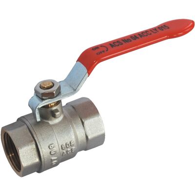 Sferaco Nickel-beschichtete 3/4" Weiblich/Weiblich Kugelhahn Sferaco Nickel-beschichtete 3/4" Weiblich/Weiblich Kugelhahn